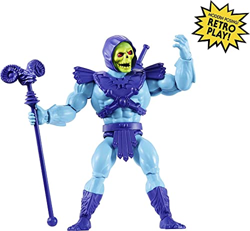 Masters of the Universe Mattel GNN88 - Origins Skeletor, Figura de Acción para Niños y Niñas +6 Años