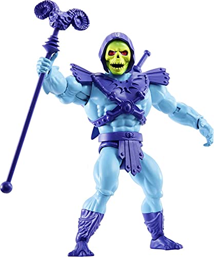 Masters of the Universe Mattel GNN88 - Origins Skeletor, Figura de Acción para Niños y Niñas +6 Años