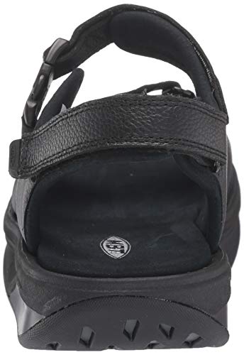 MBT Kisumu 3S M, Sandalias con Punta Abierta Hombre, Negro (Black 03), 42 EU