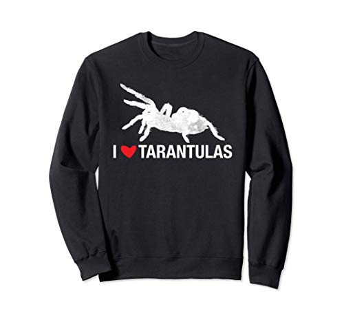 Me encanta el diseño de tarántulas Sudadera