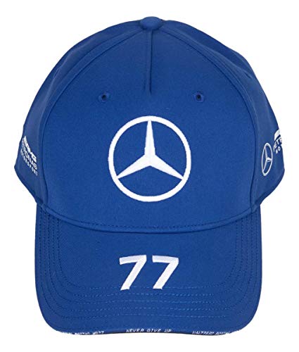 Mercedes-AMG Petronas - Mercancía Oficial de Fórmula 1 2021 Colección - Hombre - Bottas Driver Baseball Cap - Cap - Azul - One Size