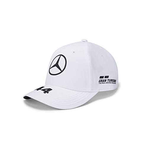 Mercedes-Benz Gorra de béisbol Unisex Mercedes AMG Petronas Lewis BB, Color Blanco, Talla única