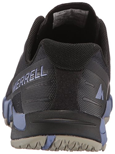 Merrell Bare Access Flex, Zapatillas Deportivas para Interior Mujer, Negro (Black/Metallic Lilac), 38 EU