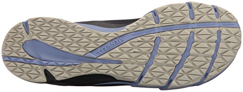 Merrell Bare Access Flex, Zapatillas Deportivas para Interior Mujer, Negro (Black/Metallic Lilac), 38 EU