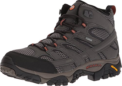 Merrell Moab 2 Mid GTX, Botas de Senderismo para Hombre, Gris (Beluga), 44 EU