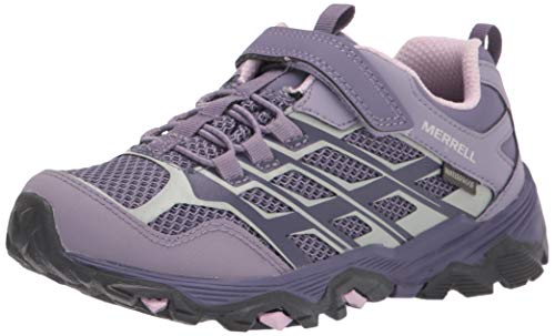 Merrell MOAB FST Low A/C WTRPF, Zapatillas para Caminar, Morado (Purple/Ash), 38 EU