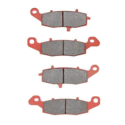 MEXITAL cerámica Pastillas de freno Delanteras Izquierdo + Delanteras derecha para GSF 600 Bandit (00-04) GSF 650 Bandit (05-06) SV 400 (00-05) SV 650 (99-18) SFV 650 (09-15) DL 650 V-Strom (04-20)