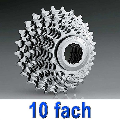 Miche Primato Cassette de 10 velocidades, Campagnolo, gris, 12-25 dientes