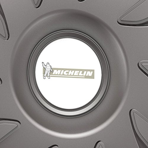 Michelin 92017 Juego de ruedas Vivienne con sistema reflector N.V.S., juego de 4, 35.56 cm, 14 pulgadas, antracita