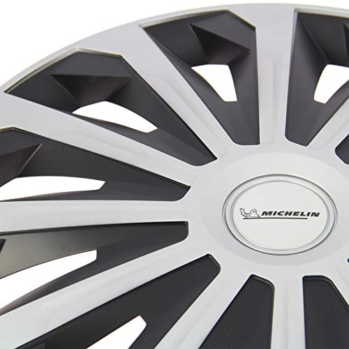 MICHELIN Juego 4 tapacubos 15" NVS04 Bicolor