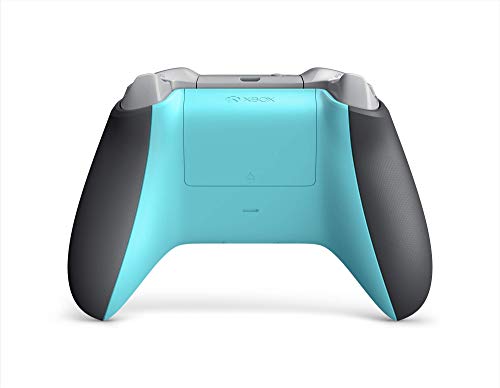 Microsoft - Mando Inalámbrico, Color Gris y Azul (Xbox One)