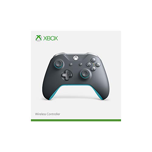 Microsoft - Mando Inalámbrico, Color Gris y Azul (Xbox One)