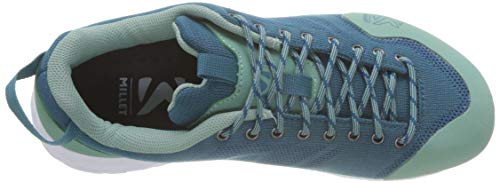 Millet LD AMURI Knit, Zapatillas de Ciclismo de montaña Mujer, Verde (Emerald 6390), 41 1/3 EU