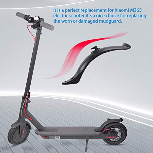 minghaoyuan Guardabarros Xiaomi M365, Guardabarros Xiaomi M365 Deportivo, Adecuado para Xiaomi M365 / M365 Pro Scooter, Guardabarros Trasero, Accesorios De Repuesto para Scooter Eléctrico