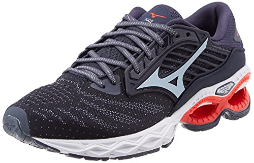 Mizuno Wave Creation 22, Zapatillas para Correr Hombre, Indiai Wanb Ignitionred, 46.5 EU