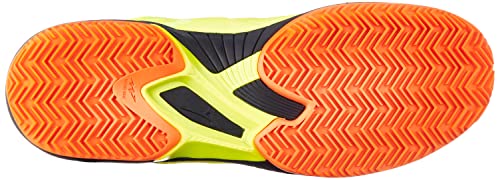 Mizuno Wave Exceed SL 2 CC, Zapatillas de pádel Unisex Adulto, SafetyYellow/ShockingOrange/SCaptain, 39 EU