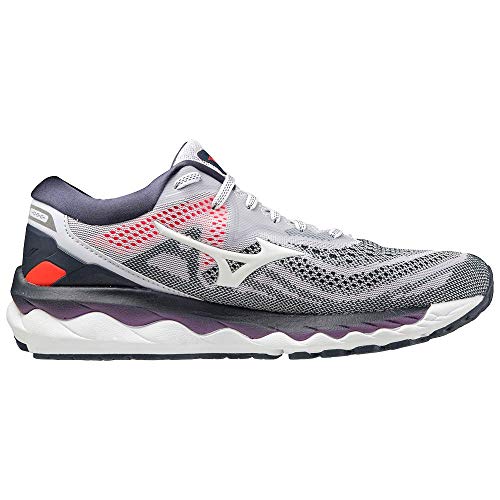 Mizuno Wave Sky 4 (W), Zapatillas de Running Mujer, Lilac Hint/Platinum Gold/India Ink, 40 EU