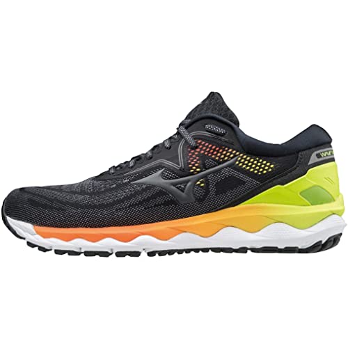 Mizuno Wave Sky 4, Zapatillas para Correr de Carretera Hombre, Phantom Crock Syellow Cuchillo, 44.5 EU