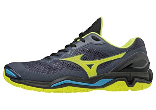 Mizuno Wave Stealth V rblue/White/Capuchina, color RBlue/White/nasturtium, tamaño 11,5