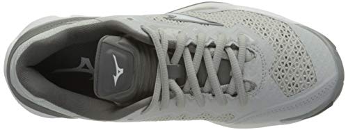 Mizuno Wave Stealth V, Zapatilla de Balonmano Mujer, Harbourmist/Wht/Qshade, 36.5 EU