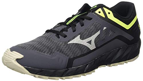 Mizuno Wave Ultima 11, Trail Running Shoe Hombre, Magnet/Moonstruck/Syello, 46.5 EU