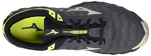 Mizuno Wave Ultima 11, Trail Running Shoe Hombre, Magnet/Moonstruck/Syello, 46.5 EU