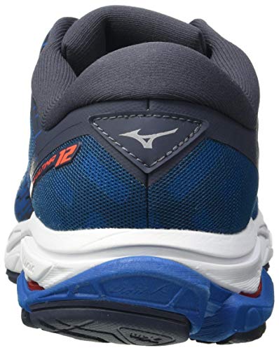 Mizuno Wave Ultima 12, Zapatillas Hombre, MykonosB/WanBlueIndiaInk, 46.5 EU