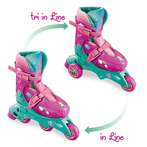 Mondo In Line Skates Unicornio Unicorn Patines Patinaje Unisex Infantil, Color (Multicolor), única (28513)