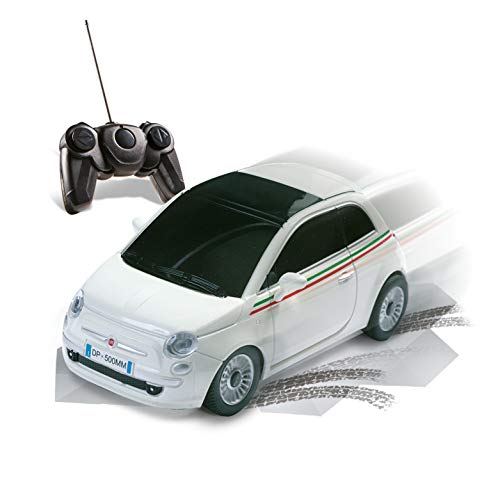 Mondo Motors - Coche con radiocontrol, escala 1:24, modelo New Fiat 500 (63001) (surtido)