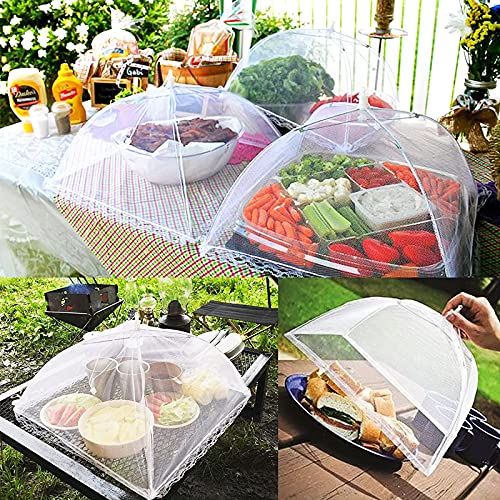 Mosquitera Comida Cubre Platos Fresca Carpas De Malla Cubrir Alimentos Cubierta Protección Moscas Cubiertas Mosquitera Comida Cubierta Malla Protección Moscas Cubiertas Protectoras Frutas Plegable