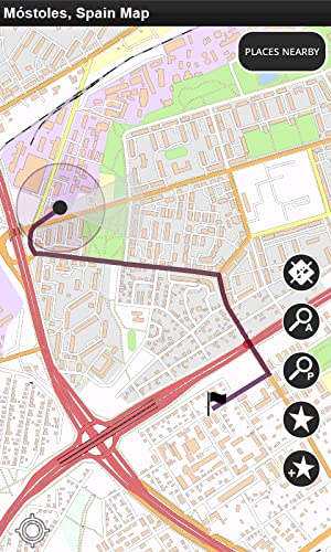 Móstoles, España - Desconectado Mapa