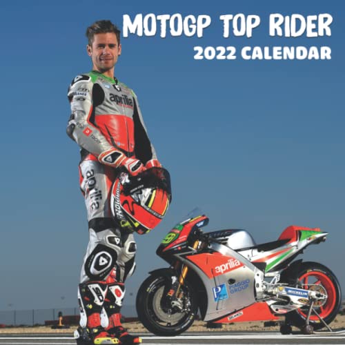 MotoGP Top Rider Calendar 2022: January 2022 - December 2022 OFFICIAL Squared Monthly Calendar, 12 Months | BONUS 4 Months 2021