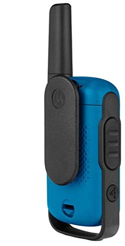 Motorola T42 Azul Talk About – Aparatos de radio (2 unidades, PMR446, 16 canales, alcance 4 km)