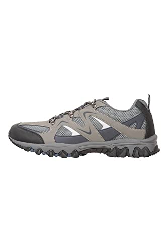 Mountain Warehouse Zapatillas Jungle para Hombre - Zapatillas de Correr Ligeras, Transpirables, Suaves, cómodas, Zapatillas Flexibles para el Gimnasio Azul Oscuro 42