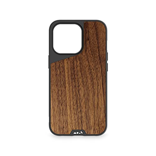 Mous - Funda para iPhone 13 Pro - Limitless 4.0 - Madera de Nogal - Sin Protector de Pantalla Incluido