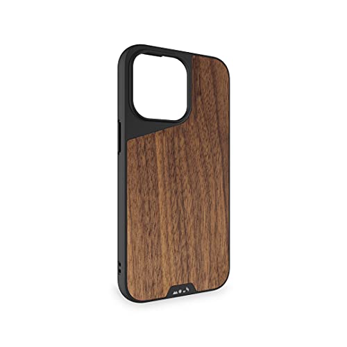 Mous - Funda para iPhone 13 Pro - Limitless 4.0 - Madera de Nogal - Sin Protector de Pantalla Incluido