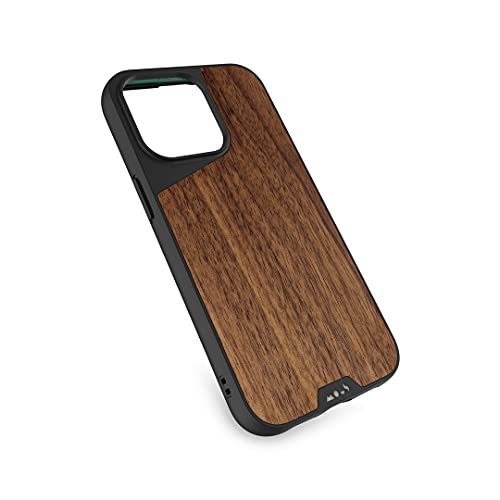 Mous - Funda para iPhone 13 Pro - Limitless 4.0 - Madera de Nogal - Sin Protector de Pantalla Incluido