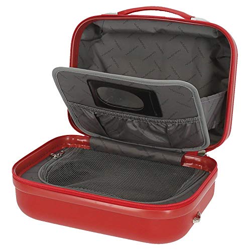 Movom Riga Nececer Adaptable Rojo 29x21x15 cms ABS