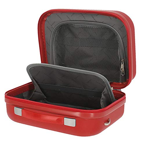 Movom Riga Nececer Adaptable Rojo 29x21x15 cms ABS