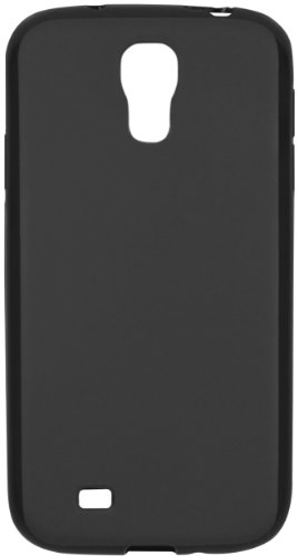 mumbi Funda para Samsung Galaxy S4 (Piel sintética) Galaxy S4 TPU Black Negro