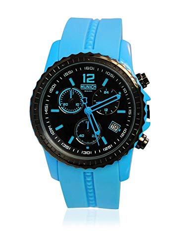 Munich Reloj Analógico para Unisex Adultos de Cuarzo con Correa en Silicona MU+101.2A
