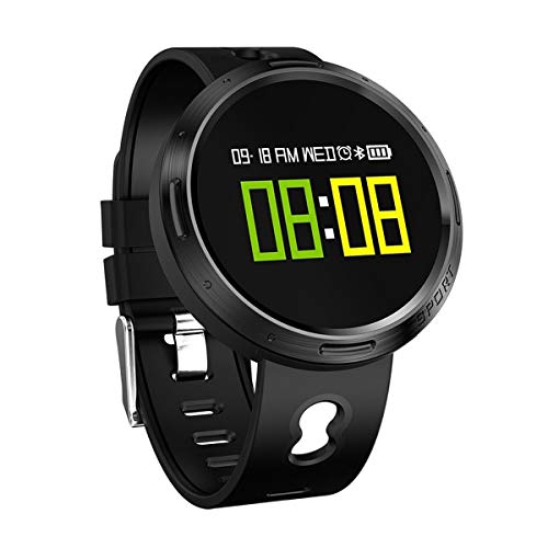 Muvit I/O Health Aqua - Reloj de Actividad y sueño, Color Negro