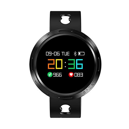 Muvit I/O Health Aqua - Reloj de Actividad y sueño, Color Negro