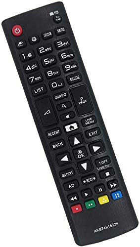 MYHGRC Reemplazo Mando a Distancia Pare LG AKB74915324 para LG Smart TV-No Requiere configuración Mando a Distancia para LG TV AKB74915324