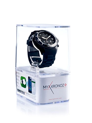 MyKronoz ZeClock - Reloj Inteligente, Color Negro