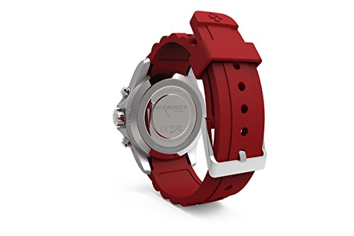 MyKronoz ZeClock - Reloj Inteligente, Color Rojo