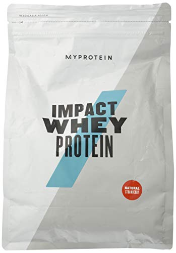 Myprotein Impact Whey Protein, 1 kg, Natural Strawberry
