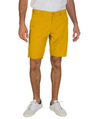 Napapijri Nakuro 3 Pantalones Cortos, Amarillo (Mango Yellow Y171), 40 (Talla del Fabricante: 38) para Hombre