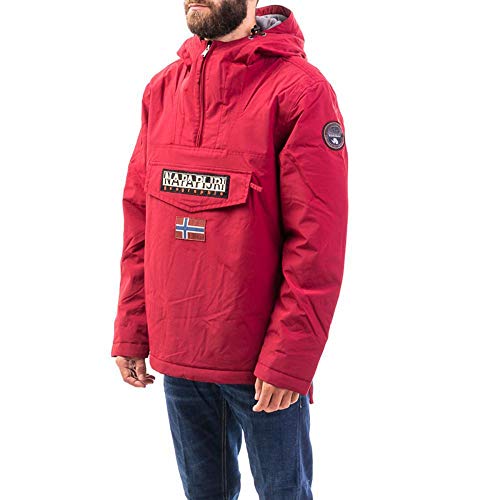 Napapijri Rainforest Winter, Chaqueta para Hombre, Rojo (Red Bourgogne R69), X-Small