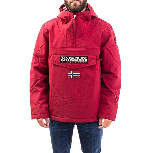 Napapijri Rainforest Winter, Chaqueta para Hombre, Rojo (Red Bourgogne R69), X-Small